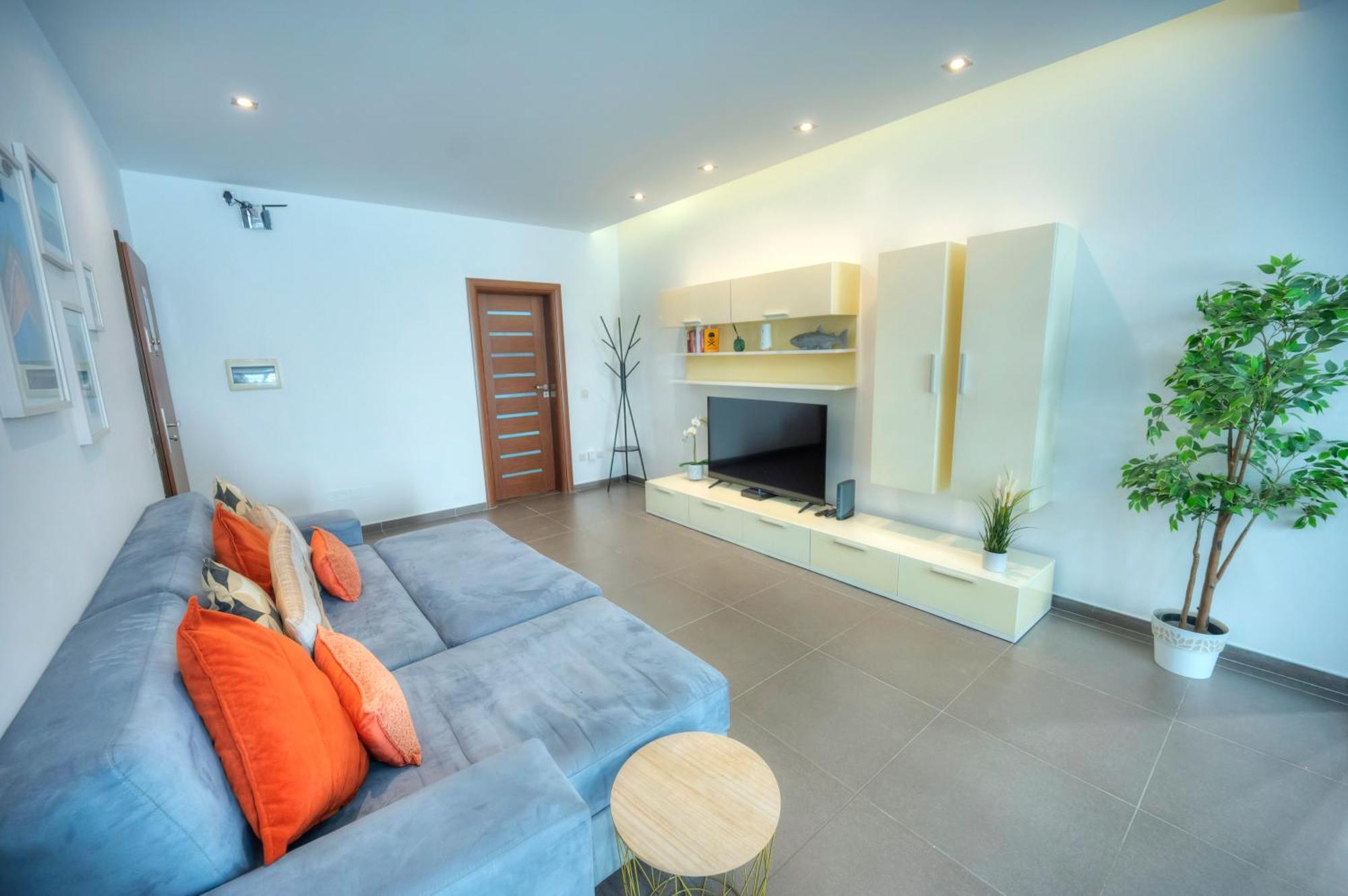 Bright & Large 2Bedrooms In Sliema Center Mpor1-1 المظهر الخارجي الصورة