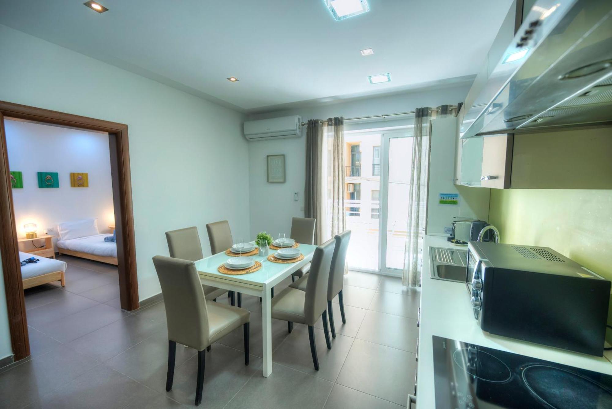 Bright & Large 2Bedrooms In Sliema Center Mpor1-1 المظهر الخارجي الصورة